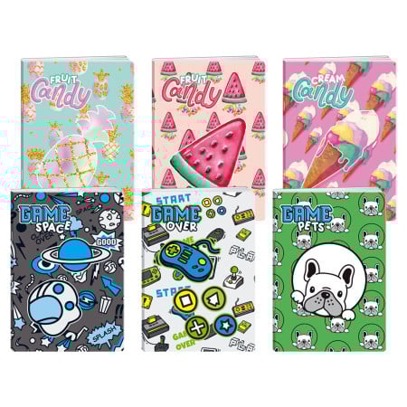 PREMIUM SVESKA A4 LATAJN 40 LISTA CANDYGAME 189157